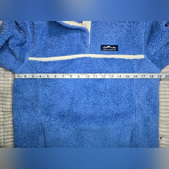 Lauren James Aspen preptec Pullover small Blue - Picture 7 of 7